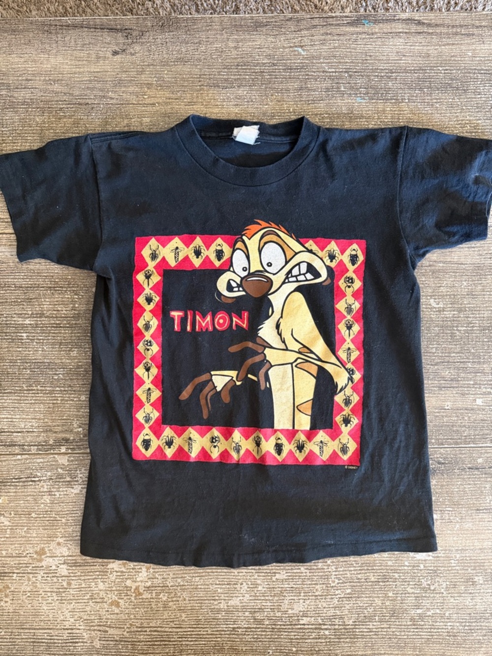 Disney vintage Lion king Timon graphic t shirt